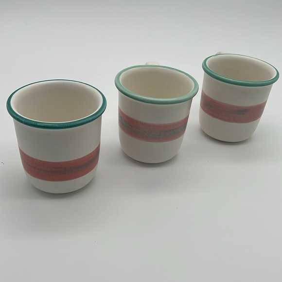 Southwest Style Stoneware Mugs Mirage by Treasure Craft (Set of 3) - Picture 3 of 10